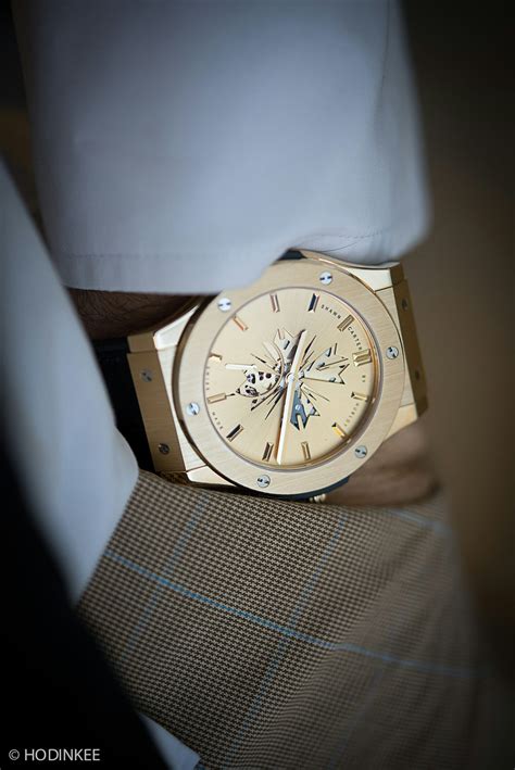 hublot shawn carter gold|EXCLUSIVE: Introducing The Shawn Carter By Hublot Classic.